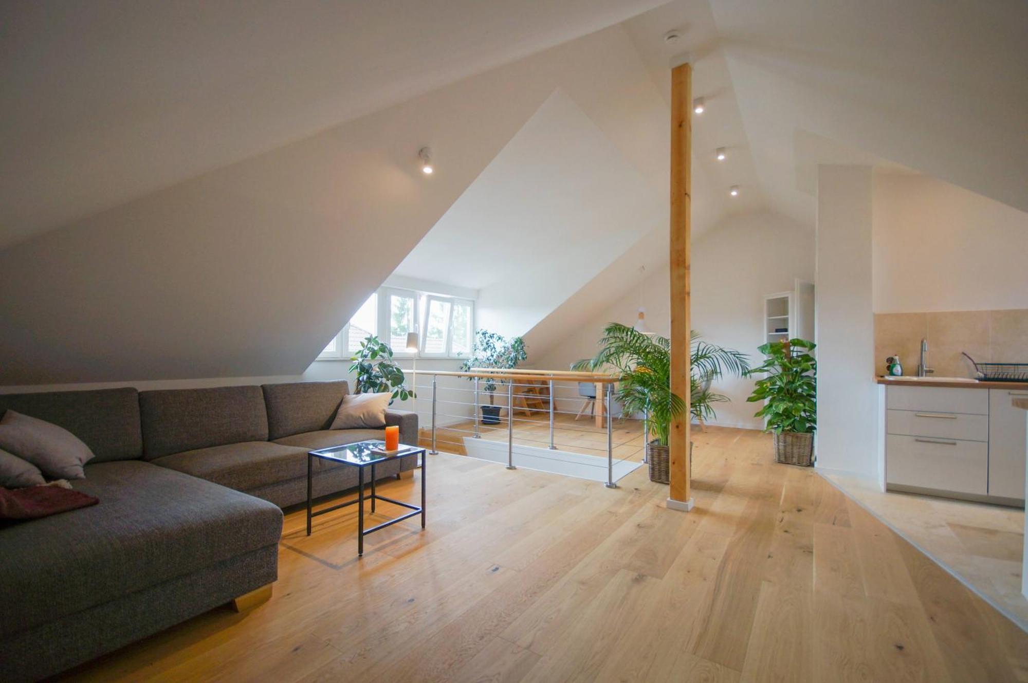 Modernes Und Helles Apartment Im Loft Stil Heidelberg Ngoại thất bức ảnh